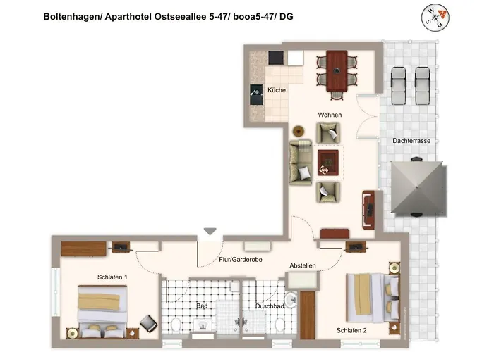 شقة Ostseeallee Ostseeallee 5-47